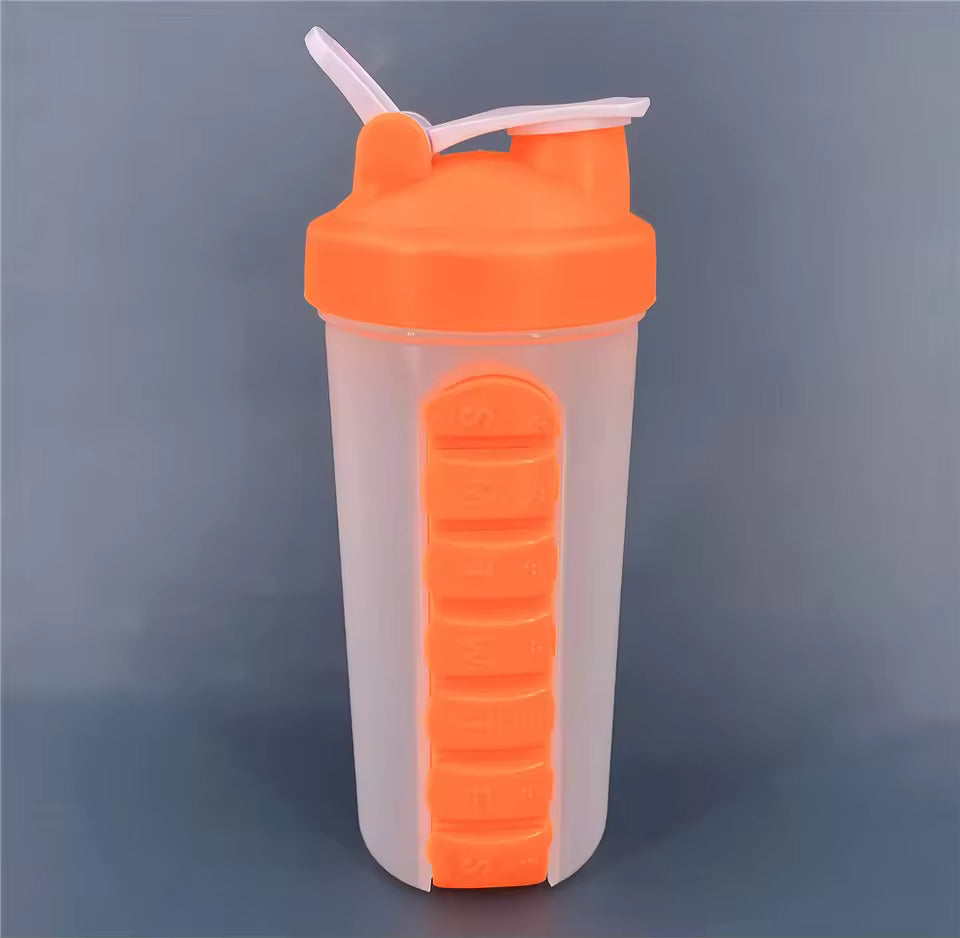 HydraPill – Botella de agua y pastillero 2 en 1